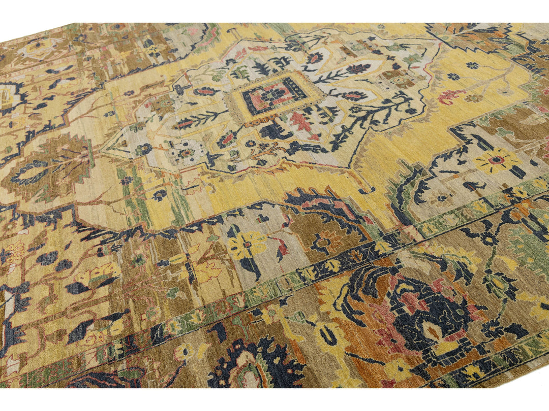 Modern Serapi Wool Rug 12 X 15