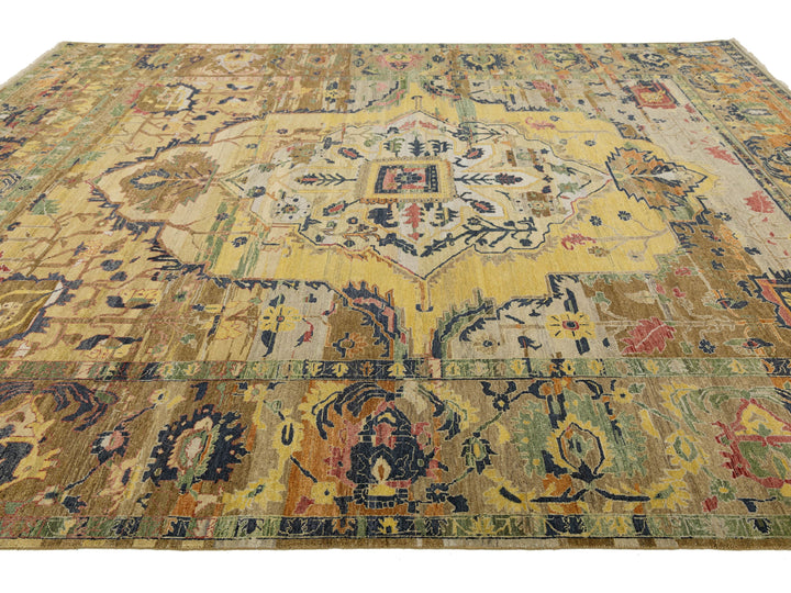 Modern Serapi Wool Rug 12 X 15