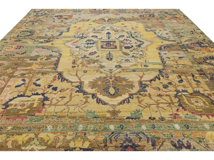 Modern Serapi Wool Rug 12 X 15