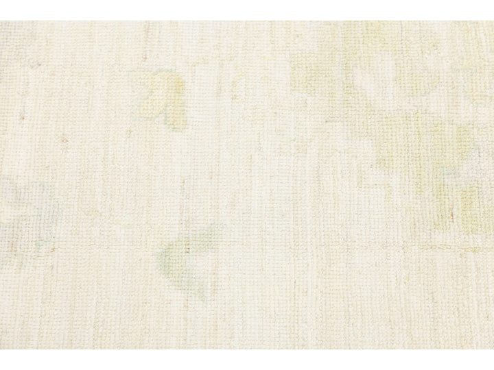 Modern Oushak Wool Rug 12 X 15