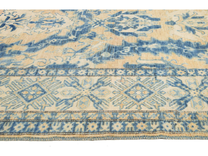 Modern Transitional Wool Rug 13 X 17