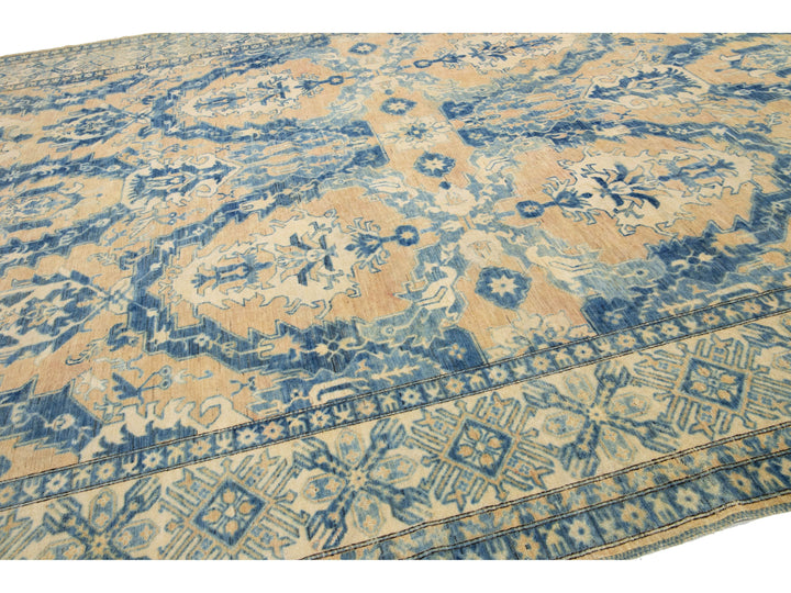 Modern Transitional Wool Rug 13 X 17