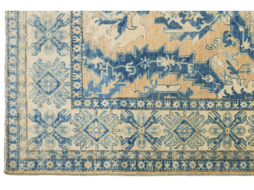 Modern Transitional Wool Rug 13 X 17