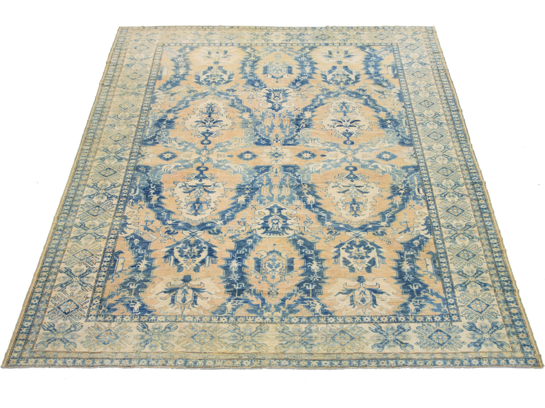 Modern Transitional Wool Rug 13 X 17