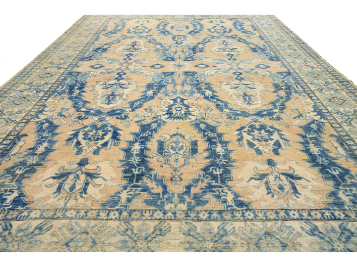Modern Transitional Wool Rug 13 X 17