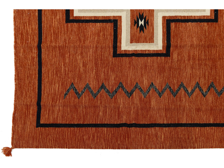 Modern Navajo Wool Rug 9 X 11