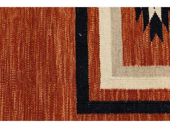Modern Navajo Wool Rug 9 X 11