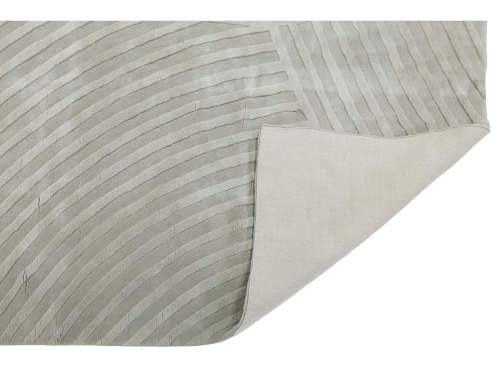 Modern Wool Rug 9 X 12
