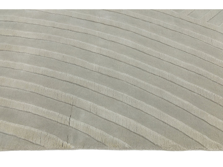 Modern Wool Rug 9 X 12