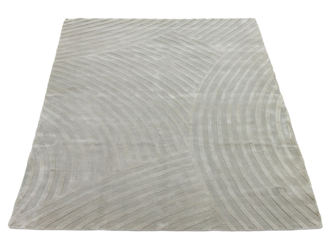 Modern Wool Rug 9 X 12