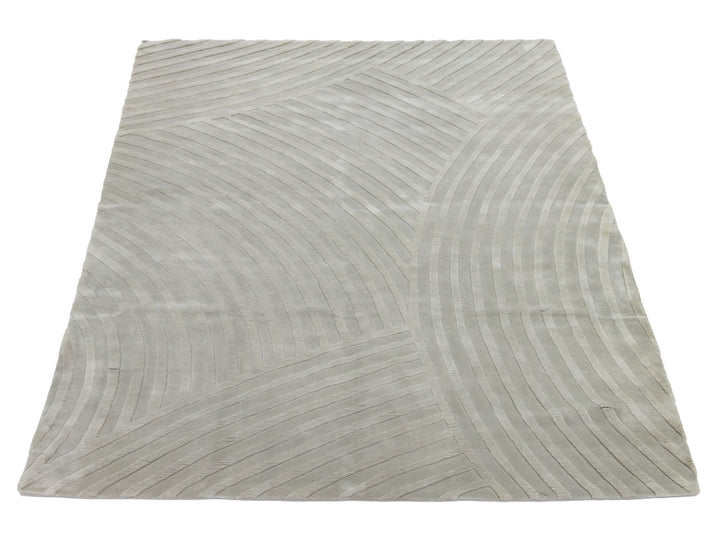 Modern Wool Rug 9 X 12