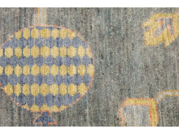 Modern Khotan Wool Rug 10 X 14