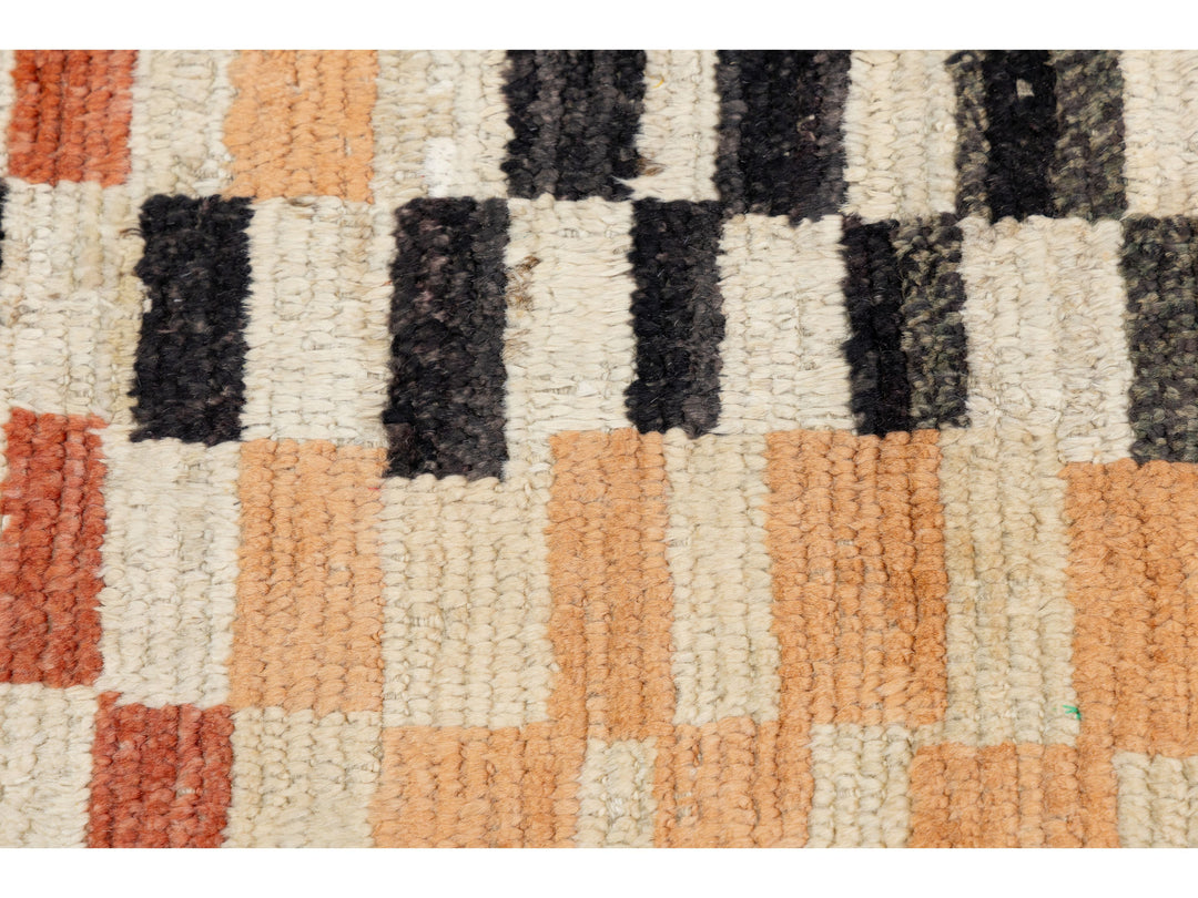 Modern Moroccan Wool Rug 8 X 10