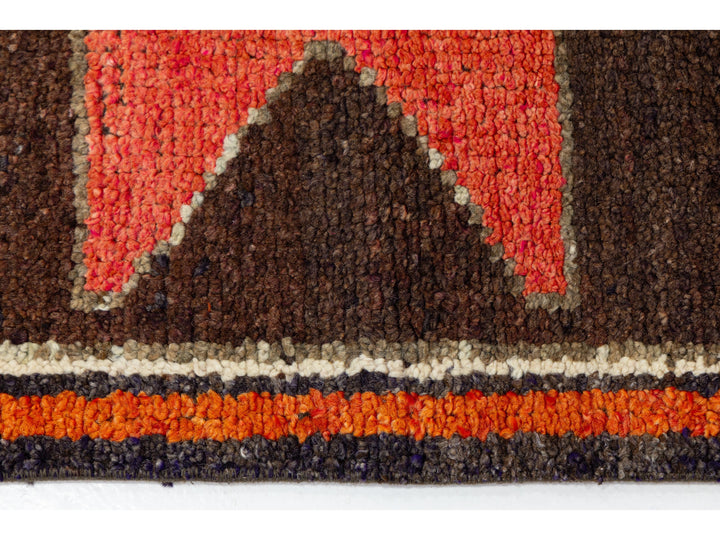 Vintage Turkish Wool Runner Rug 3 X 10