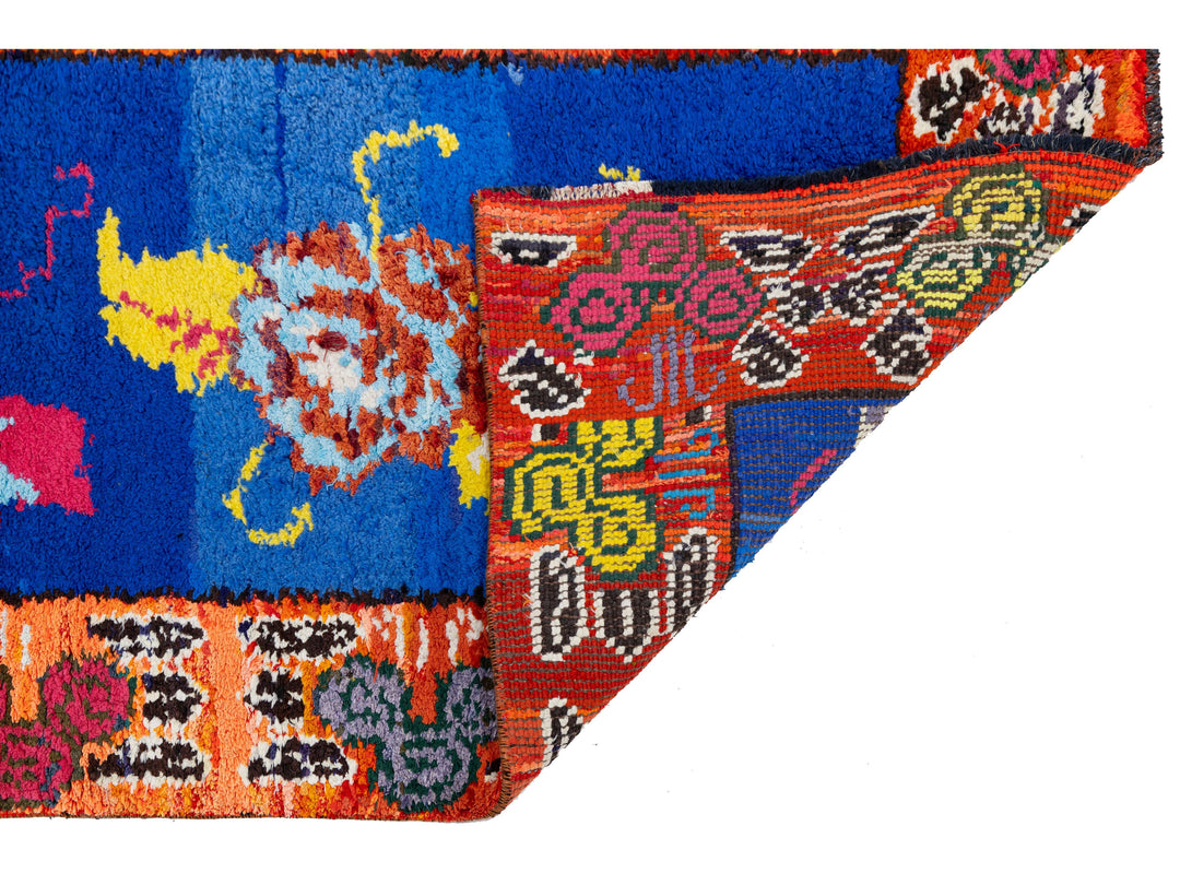 Vintage Turkish Wool Rug 3 X 5