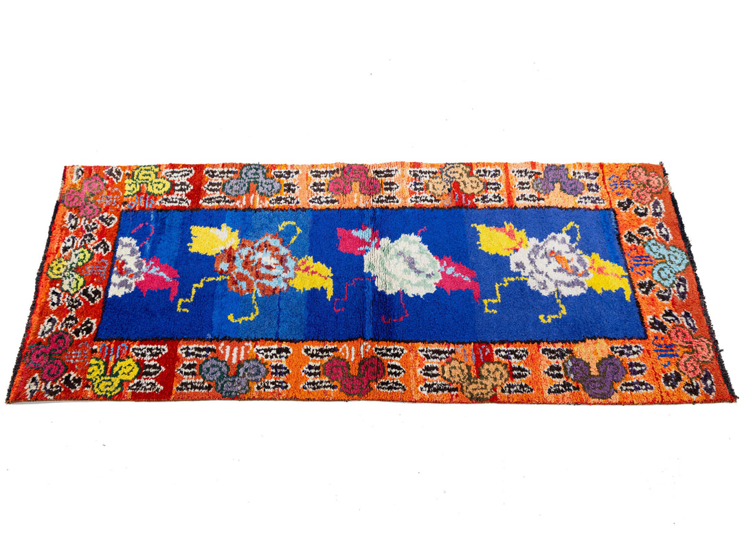 Vintage Turkish Wool Rug 3 X 5