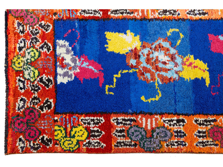 Vintage Turkish Wool Rug 3 X 5