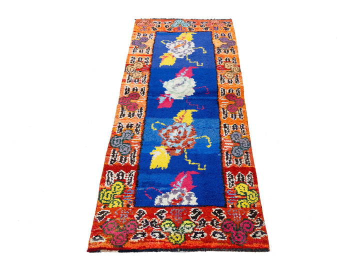 Vintage Turkish Wool Rug 3 X 5