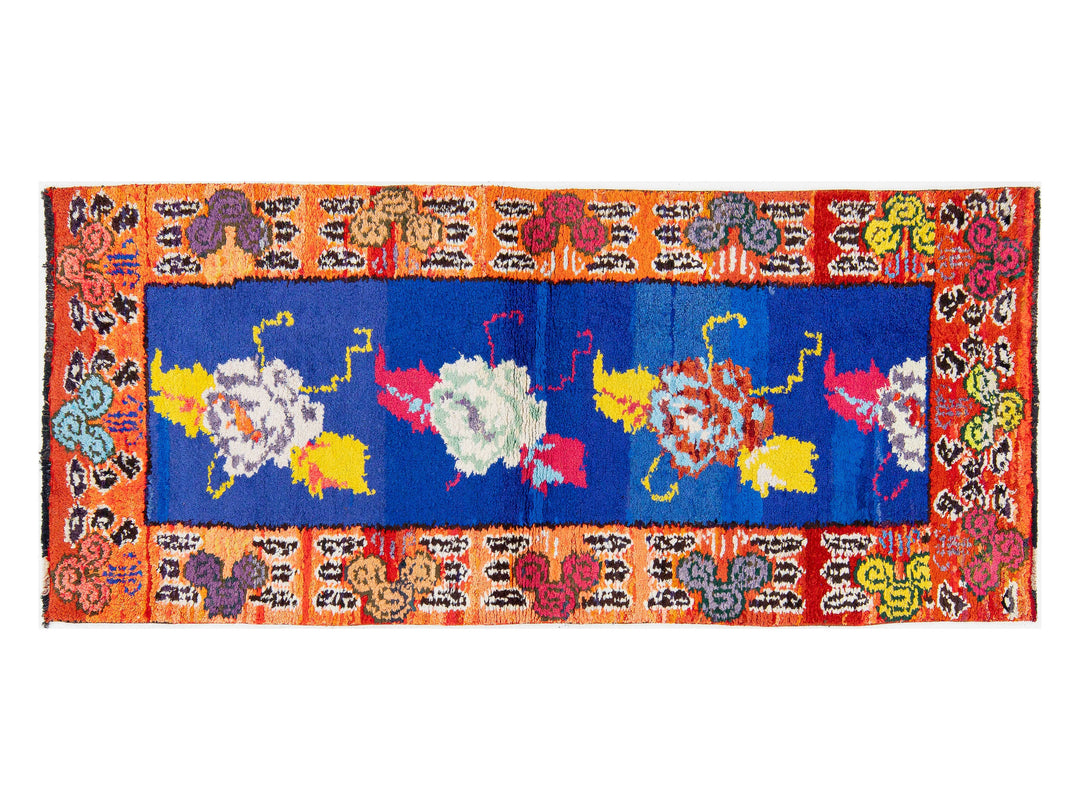 Vintage Turkish Wool Rug 3 X 5