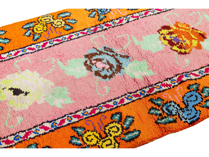 Vintage Turkish Wool Rug 3 X 13