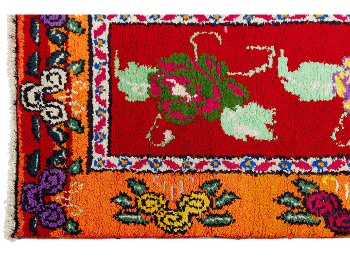 Vintage Turkish Wool Rug 3 X 13