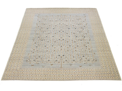 Modern Soumak Wool Rug 12 X 15