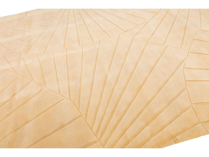 Modern Wool Rug 10 X 14