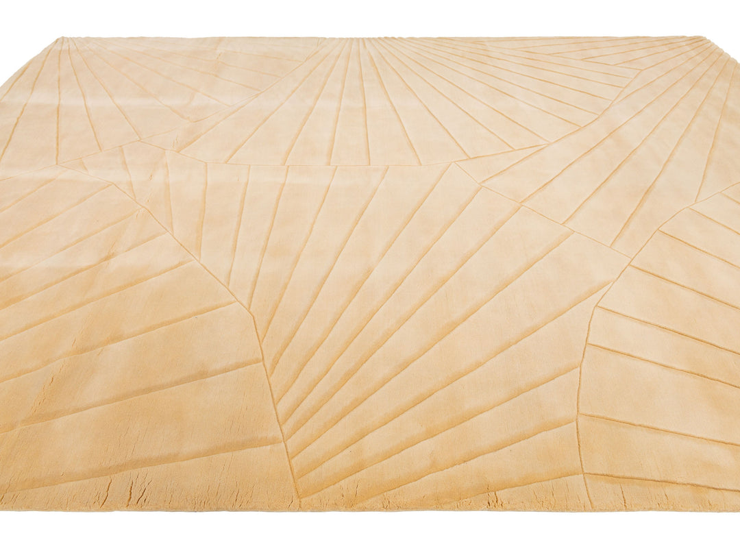 Modern Wool Rug 10 X 14