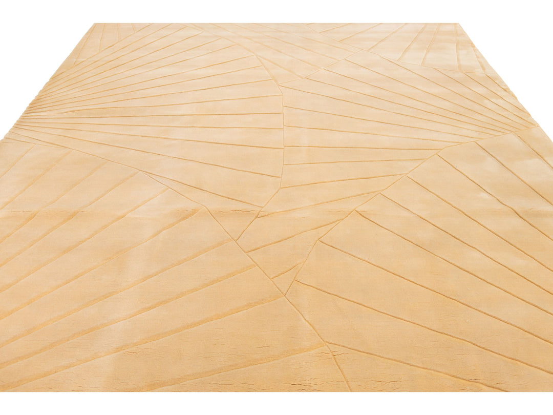 Modern Wool Rug 10 X 14