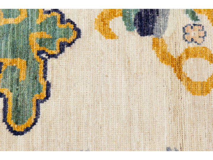 Modern Art Deco Dragon Chinese Wool Rug 9 X 12