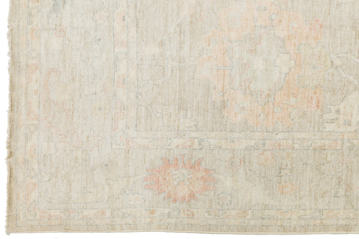 Modern Oushak Wool Rug 12 X 15