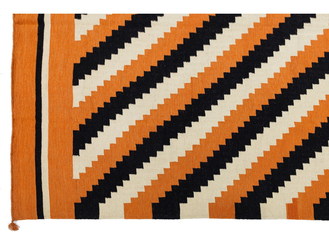 Modern Navajo Wool Rug 9 X 12