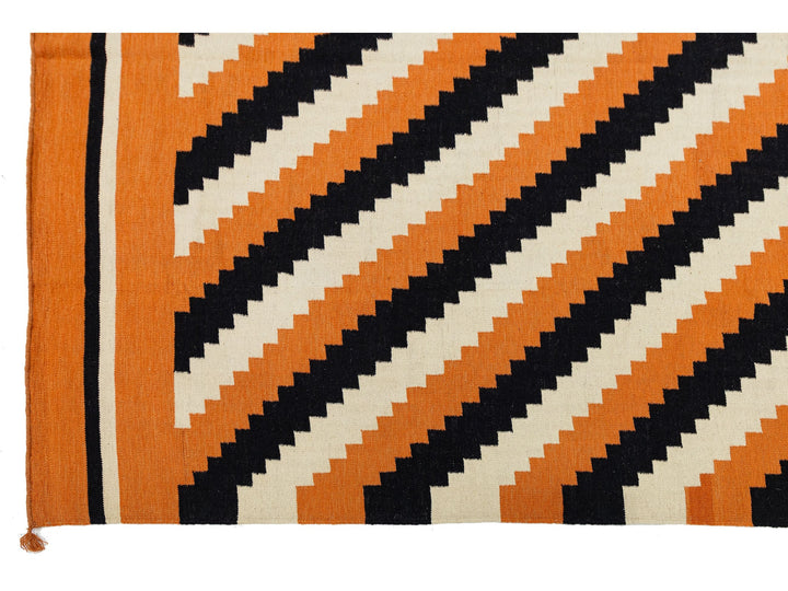 Modern Navajo Wool Rug 9 X 12