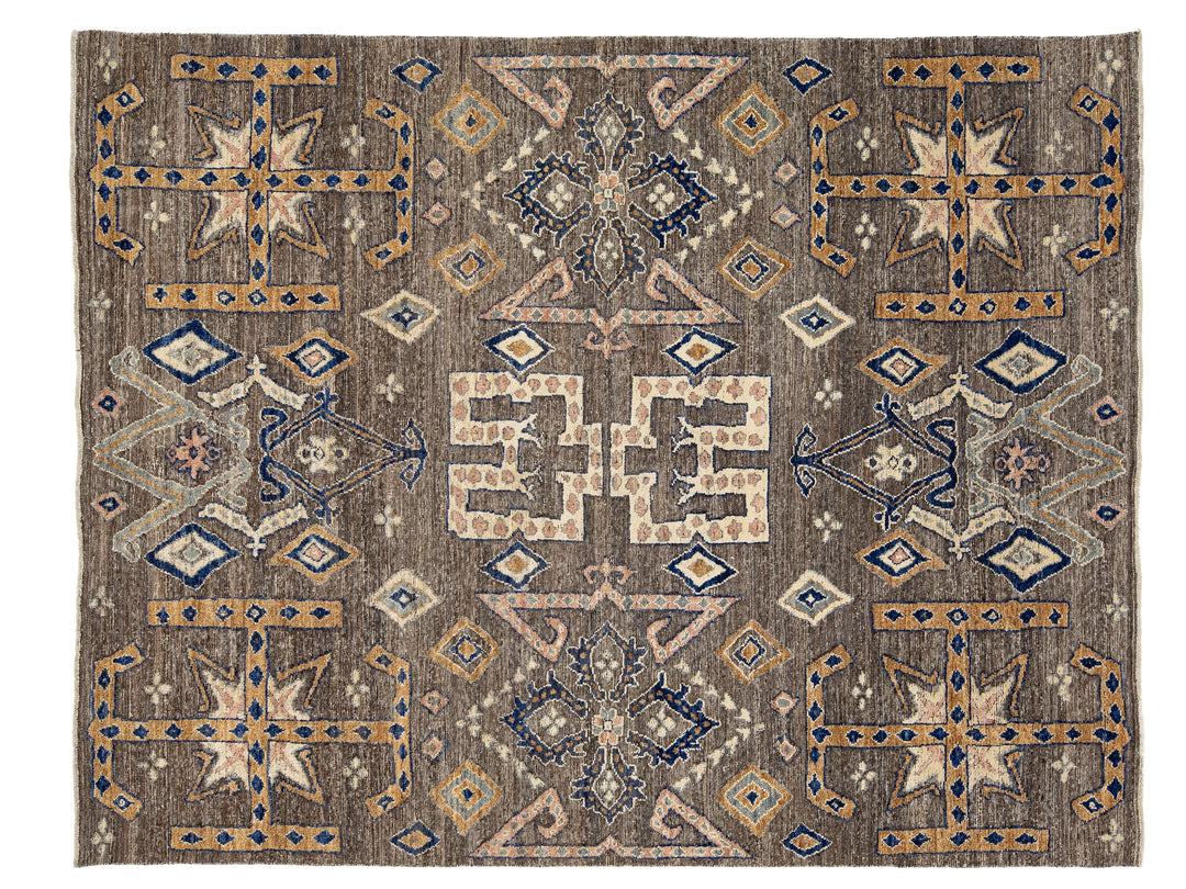 Modern Tulu Wool Rug 8 X 10