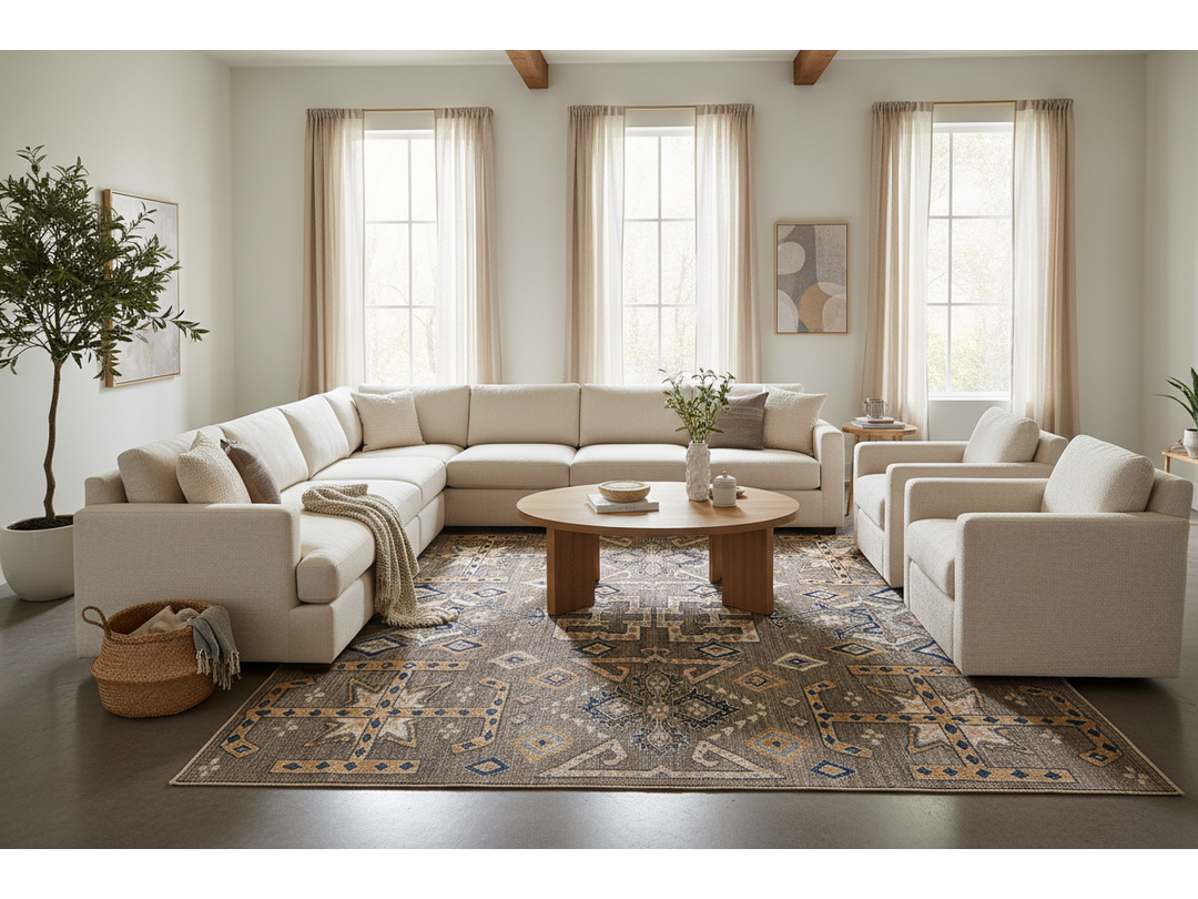 Modern Tulu Wool Rug 8 X 10