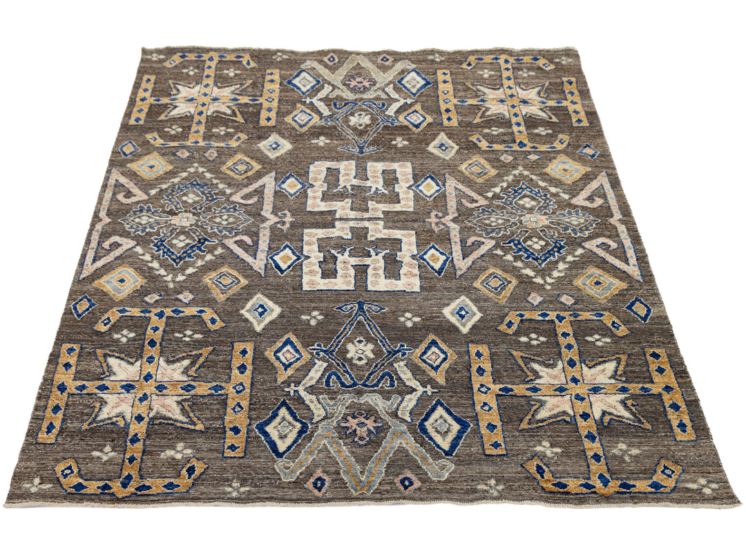 Modern Tulu Wool Rug 8 X 10