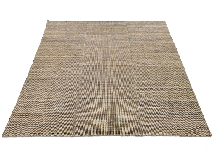 Modern Kilim Flatweave Wool Rug 12 X 15