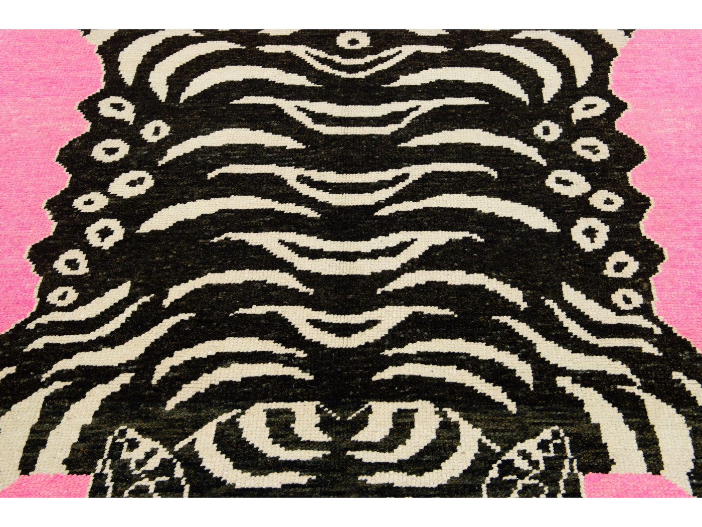 Modern Tiger Wool Rug 5 X 7