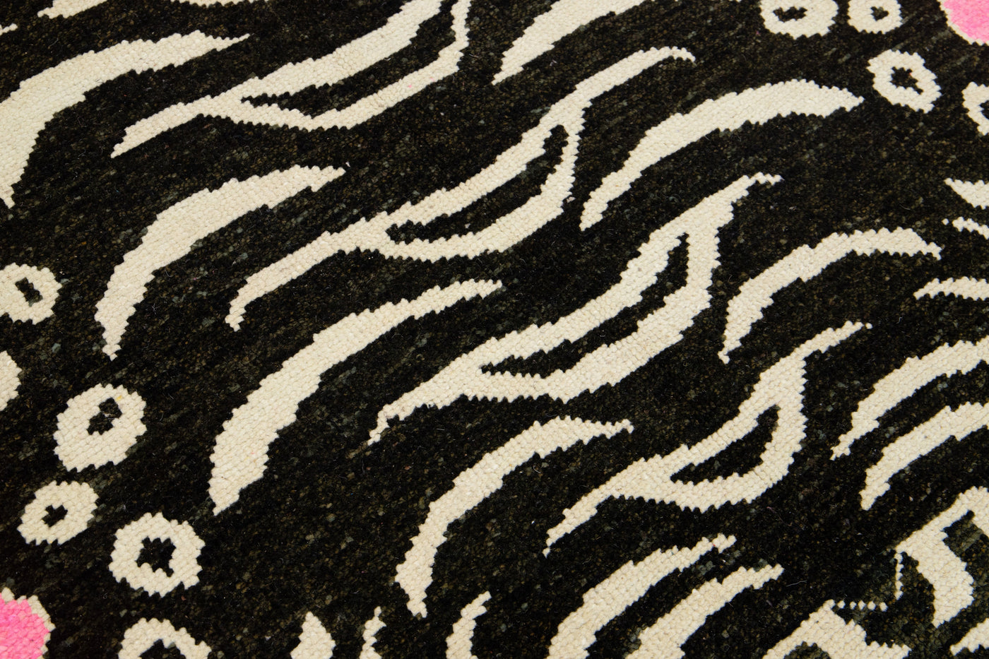 Modern Tiger Wool Rug 5 X 7