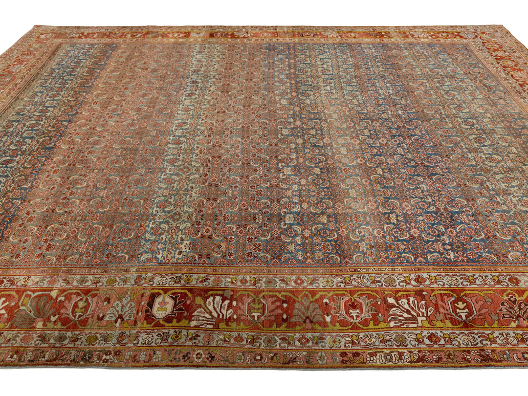 Modern Bidjar Wool Rug 9 X 12
