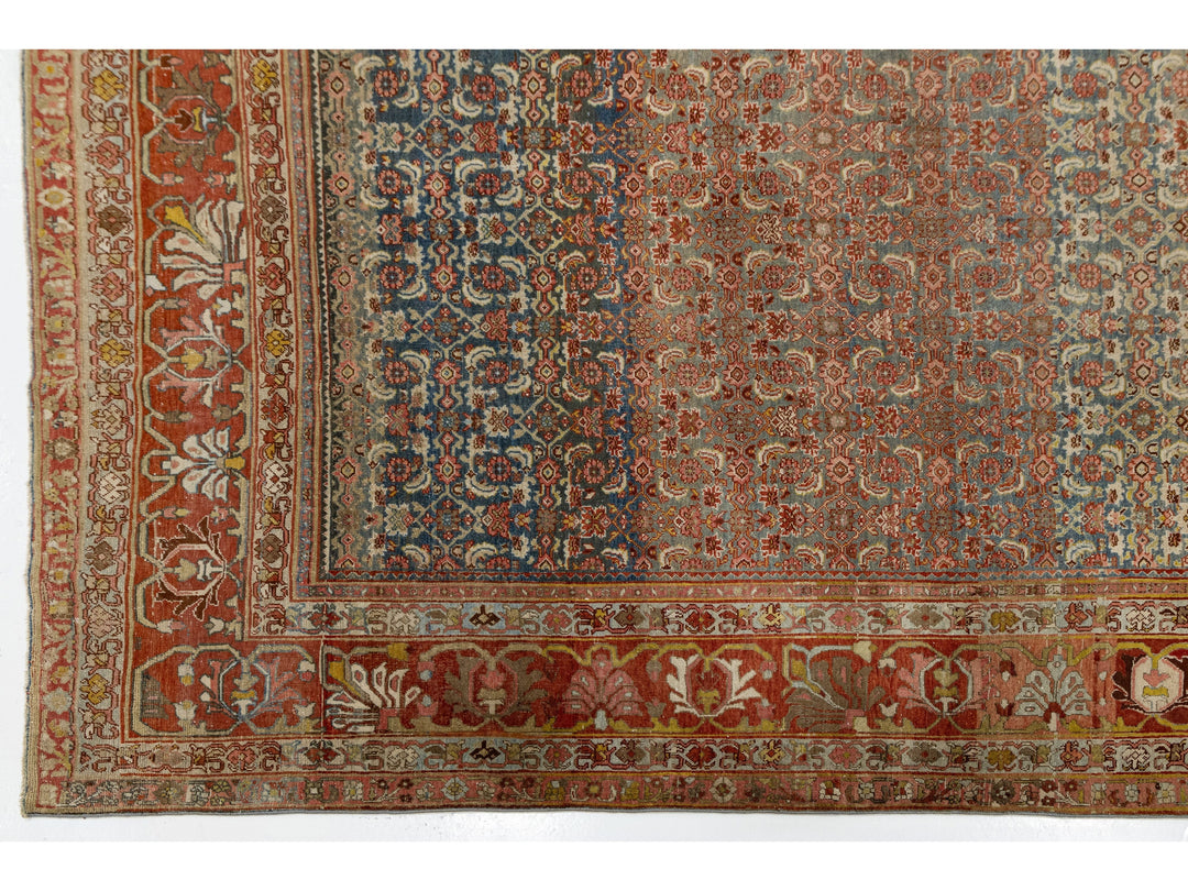 Modern Bidjar Wool Rug 9 X 12