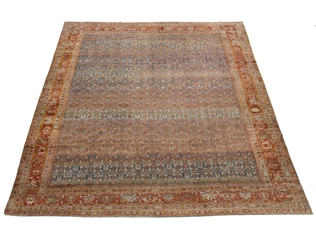 Modern Bidjar Wool Rug 9 X 12