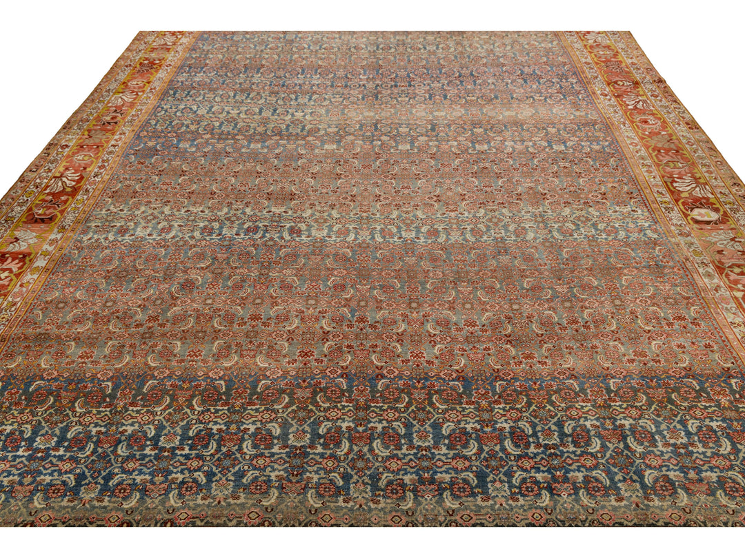 Modern Bidjar Wool Rug 9 X 12