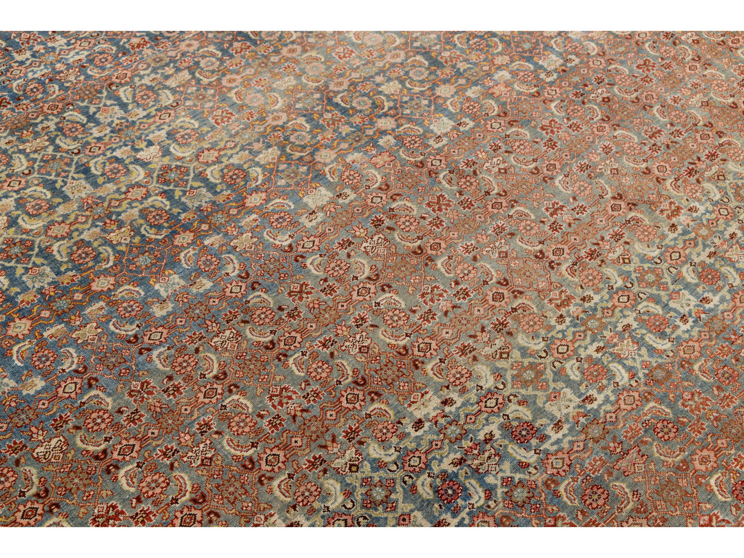 Modern Bidjar Wool Rug 9 X 12