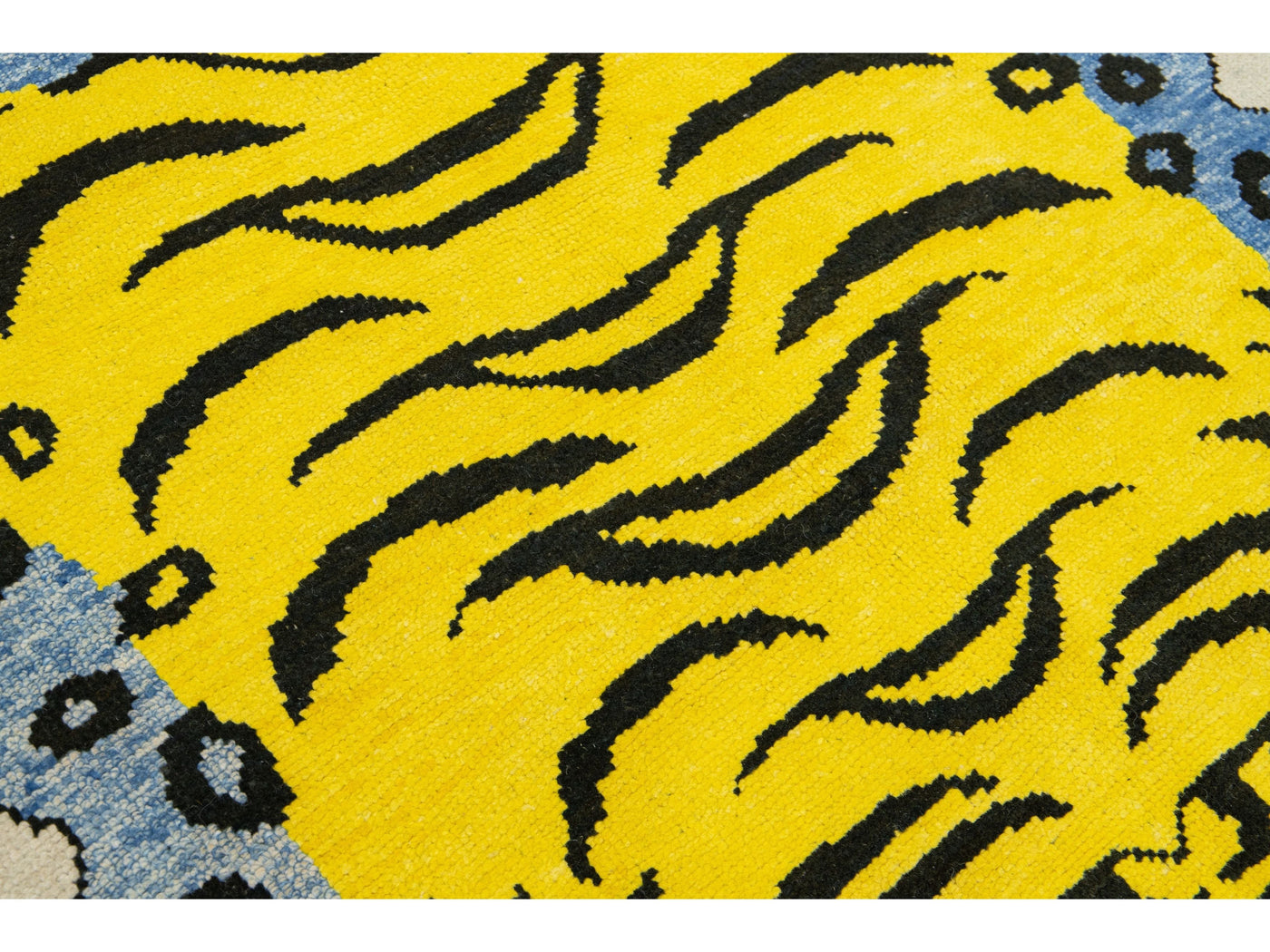 Modern Tiger Wool Rug 5 X 8