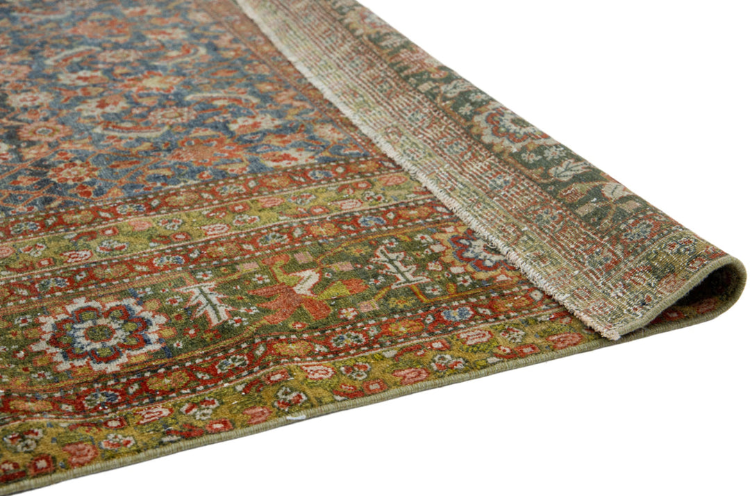 Antique Malayer Wool Rug 7 X 12