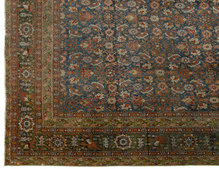 Antique Malayer Wool Rug 7 X 12