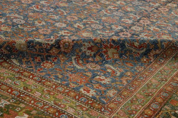 Antique Malayer Wool Rug 7 X 12