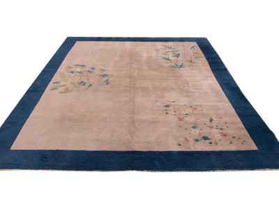 Antique Art Deco Chinese Rug 8 X 10