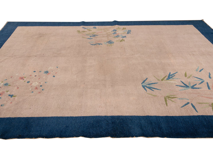 Antique Art Deco Chinese Rug 8 X 10